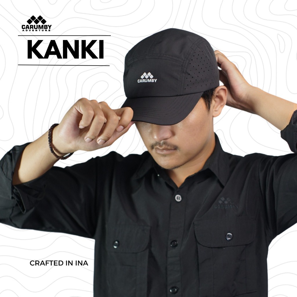 Topi Gunung Lapangan Kanki Carumby Adventure Pria Wanita