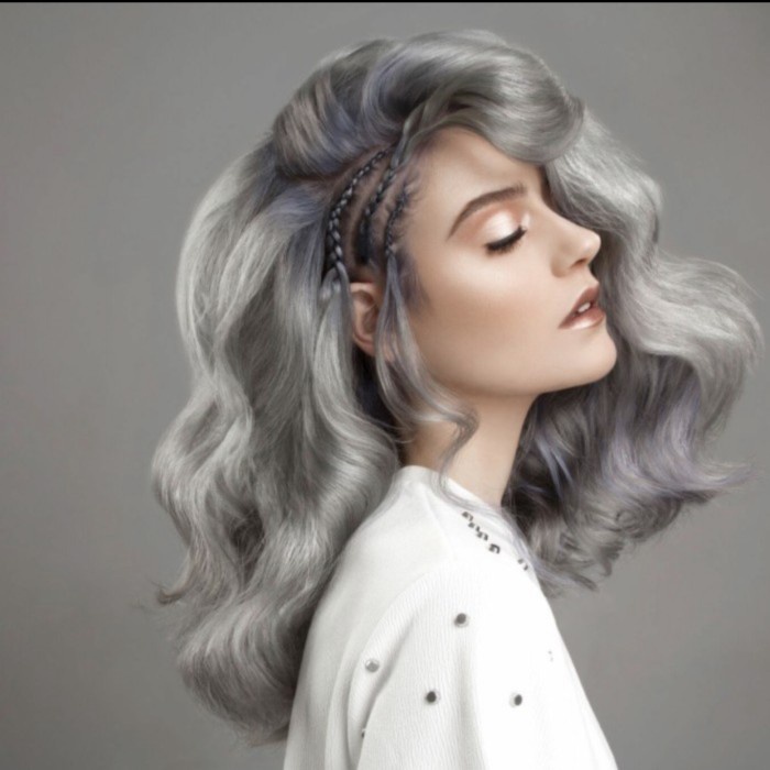 Pravana Vivids Silver/ Pewarna Rambut Silver/Abu/Cat Rambut Silver Best Seller