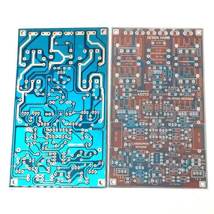 DISKON PCB A50TD NX14000 Labgruppen FIBER FR4 TEBAL