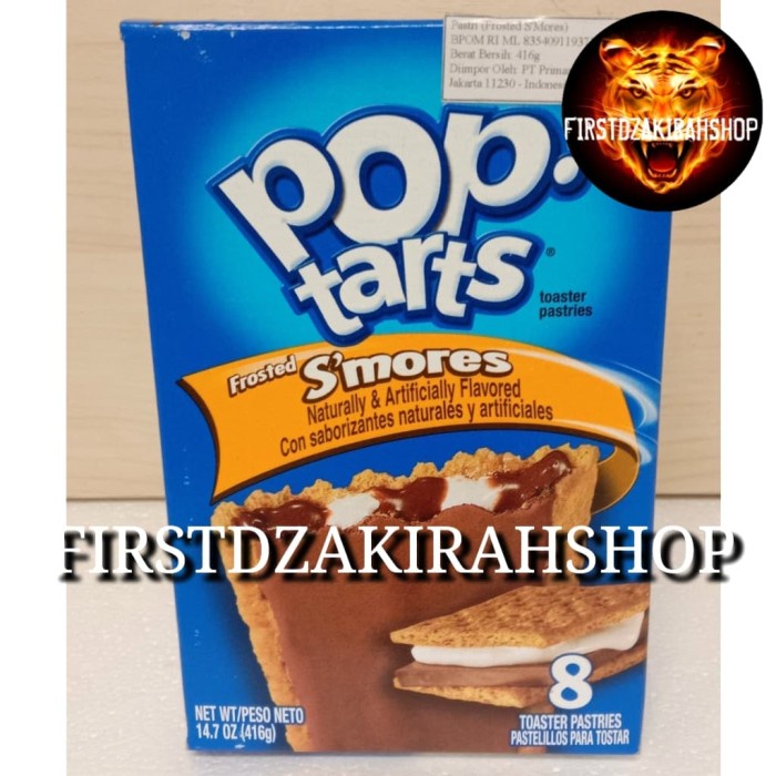 

Diskon Kellogg'S Pop Tarts Frosted S'Mores 416Gr Ready