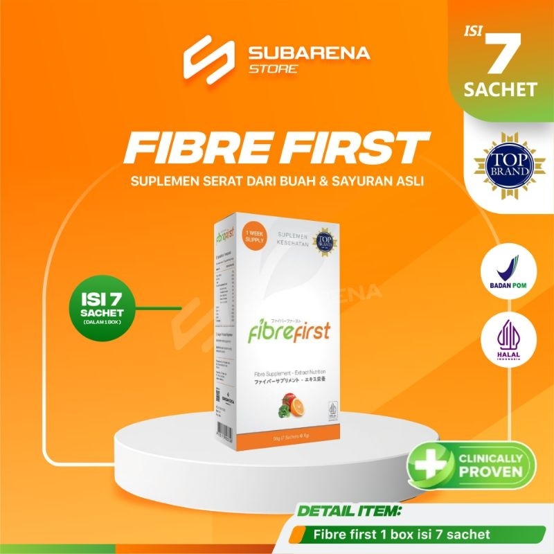 

( PROMO ) FibreFirst Minuman Diet Diet & Detox Fibre first 7 sachet BEST SELLER