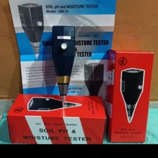 Moisture Meter & Soil Ph Tanah Dm 15 Takemura