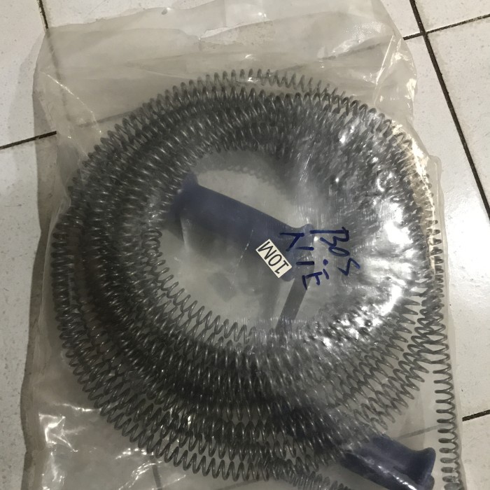 Kawat Anti Sumbat Wc Bathtub Wastafel Air Mampet 10M