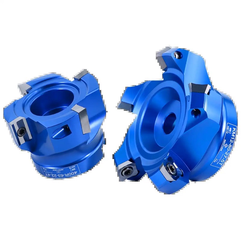 High Gloss Aluminum Milling Cutter Km12 45 Degree Milling Cutter Aviation Aluminum Alloy Milling Cut