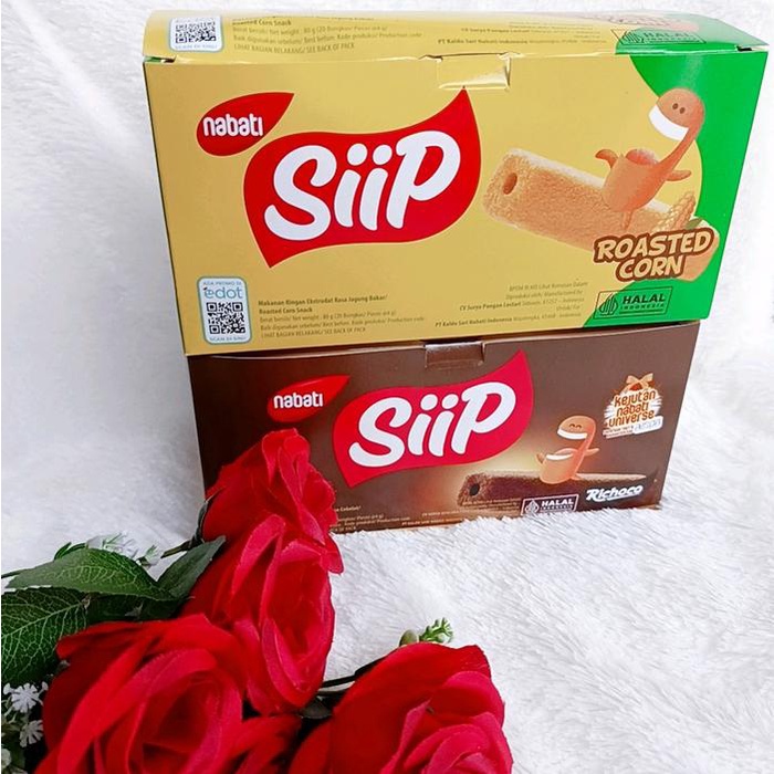 

Siip Nabati coklat , jagung bakar 2 kotak mix [ 40 pcs ]