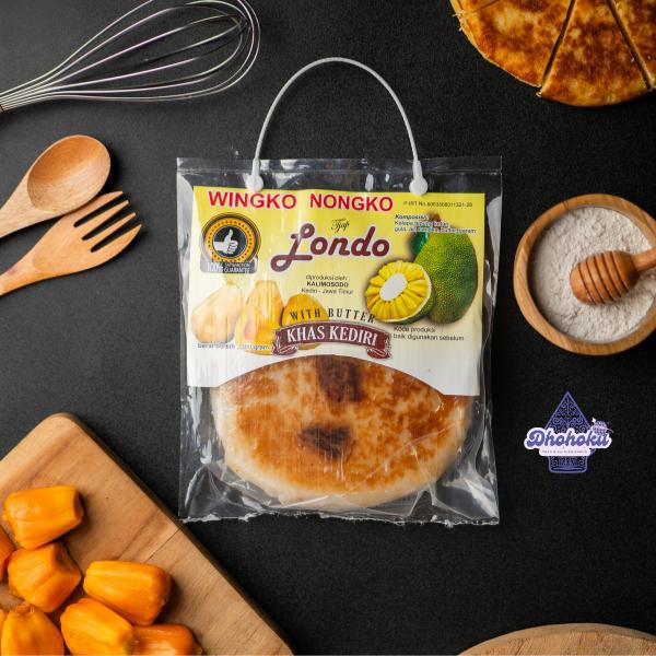 

Wingko Londo - rasa buah Nangka - jajanan khas kediri - wingko unik dengan butter susu di dalamnya