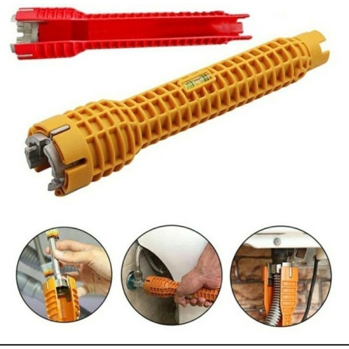 

Kunci Saluran Air / 8 in 1 Flume Kunci Pas Anti Slip