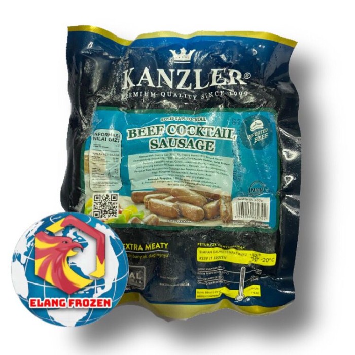 

HJK Kanzler Beef Cocktail Sausage 500gr