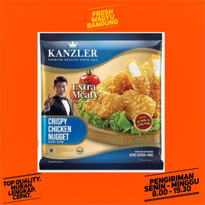 

HJK KANZLER CRISPY CHICKEN NUGGET NAGET AYAM PREMIUM 450g