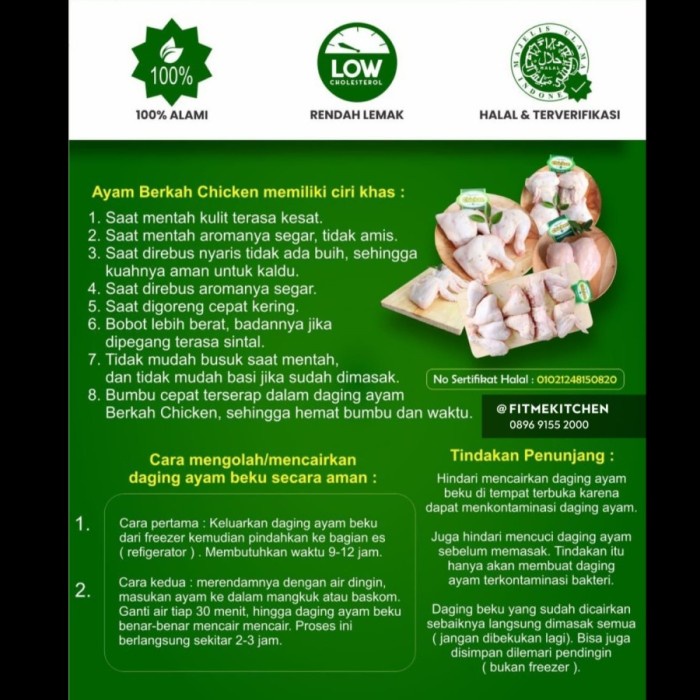 

HJK Ceker Ayam Organik Probiotik Berkah Chicken Organic