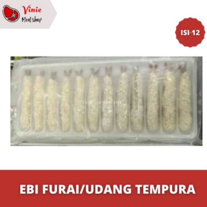 

HJK Ebi Furai / Udang Tempura isi 12 / Nugget Bento Udang