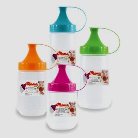 Botol kecap plastik 300ml/botol saos plastik/botol kecap murah