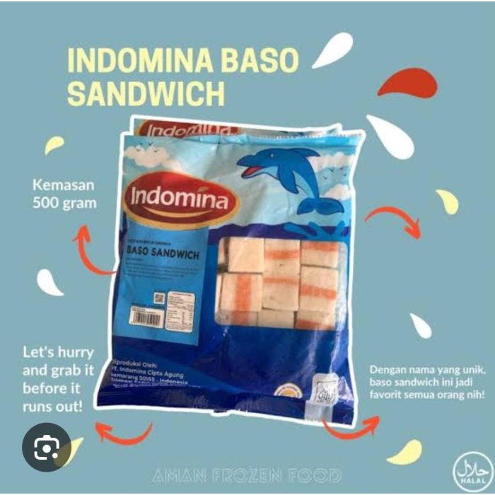 

Indomina Baso Ikan Bentik Sandwich