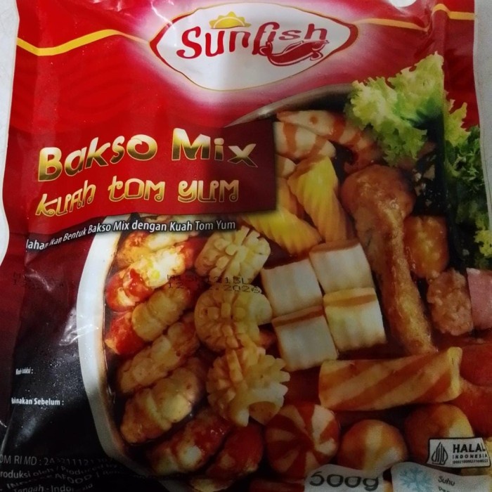 

sunfish bakso mix kuah tomyam 500gr