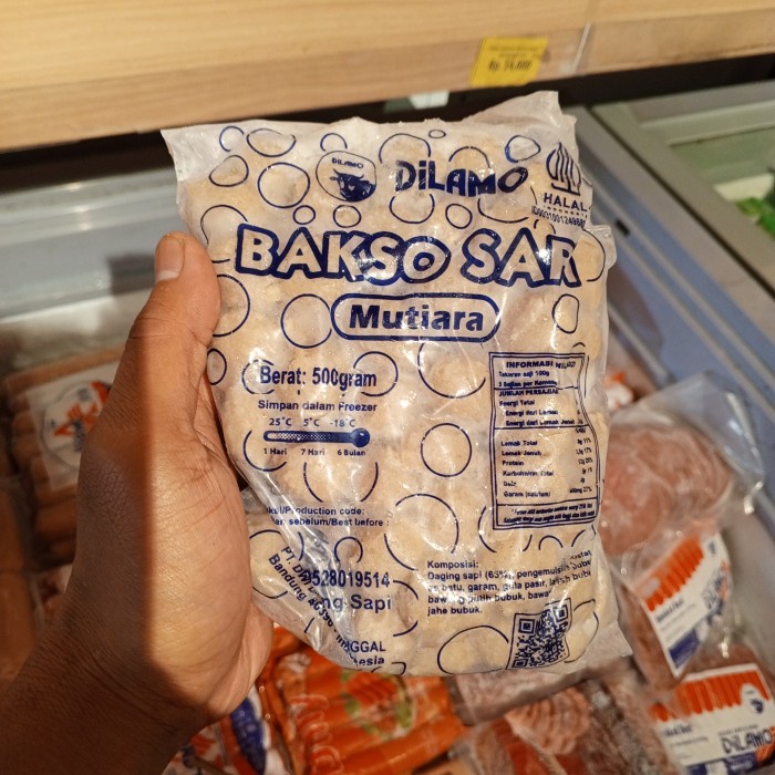 

DILAMO - BAKSO MUTIARA 500 GR