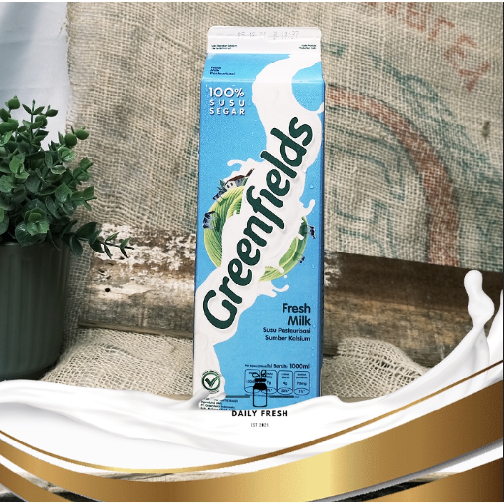 

GREENFIELDS FRESH MILK 1 LITER