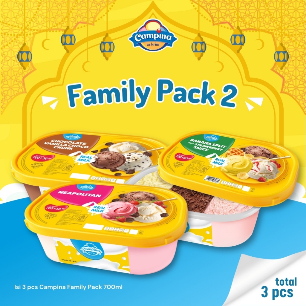 

Campina Family Pack 2 - Es Krim
