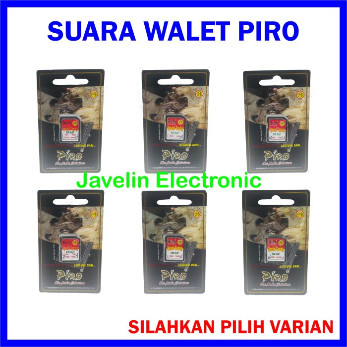 SUARA WALET PIRO INAP ORIGINAL MEMORY CARD