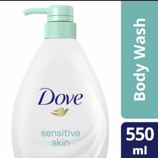 DOVE BODY WASH SENSITIVE SKIN 550ML