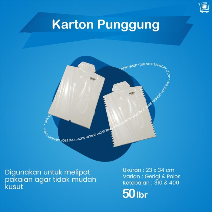 

Karton Punggung - 400gr (23x34 cm) 50L