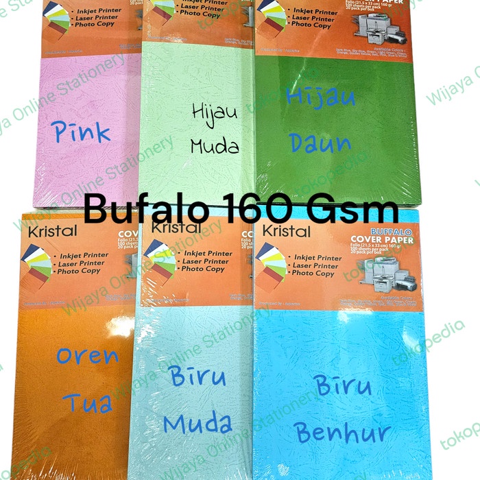 

Karton Bufalo F4 150 Gr (100 lembar)