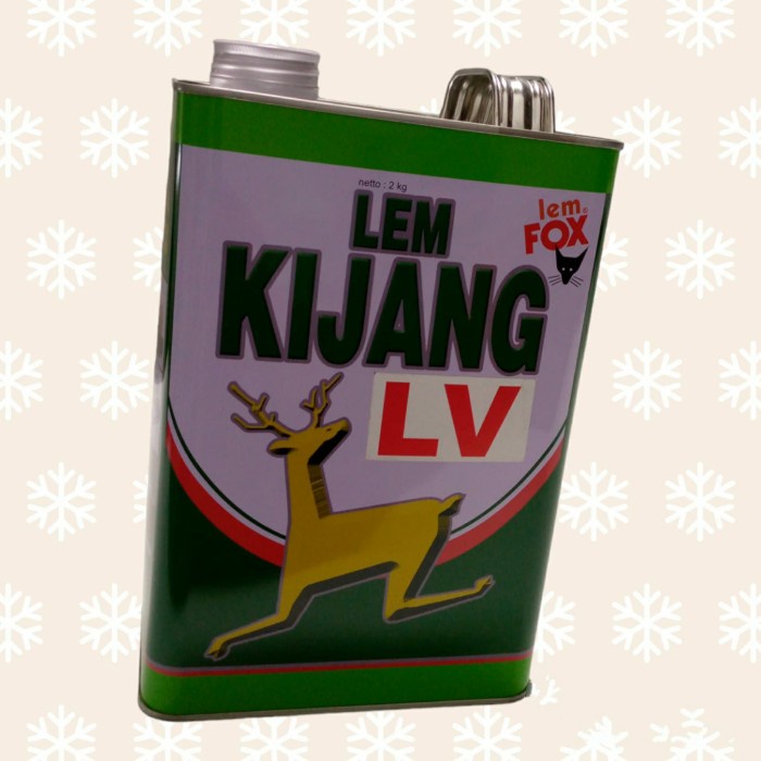 

DISKON LEM KIJANG LEM FOX KEMASAN GALON READYY