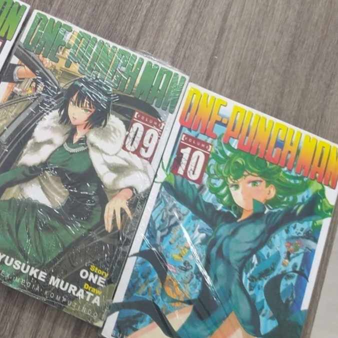 SALE PROMO KOMIK ONE PUNCH MAN SET VOL 9 DAN 10 SEGEL ORI LANGKA READYY