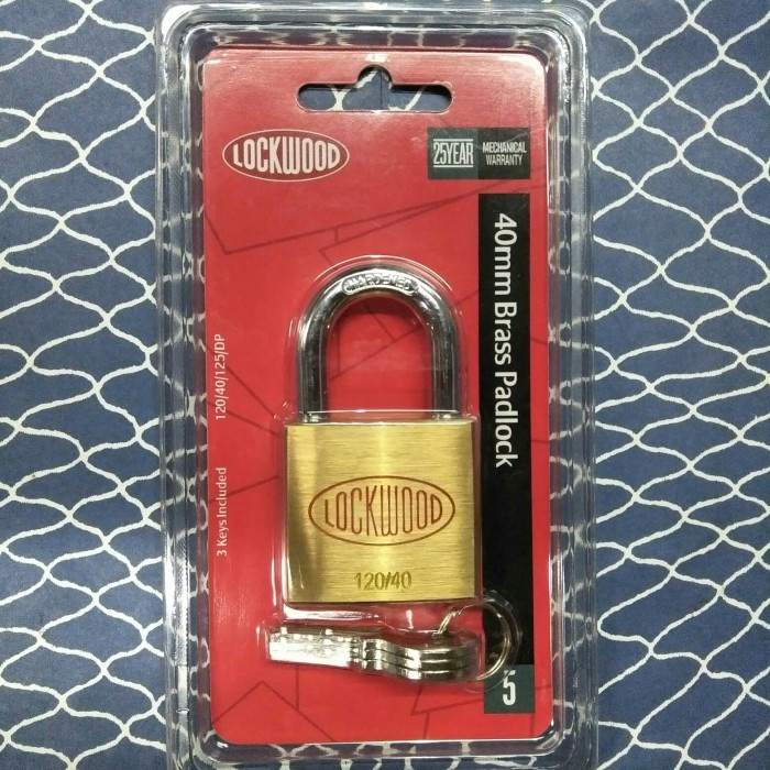 Gembok LOCKWOOD 120/40/125/DP / Gembok lockwood 40mm / Gembok 40mm