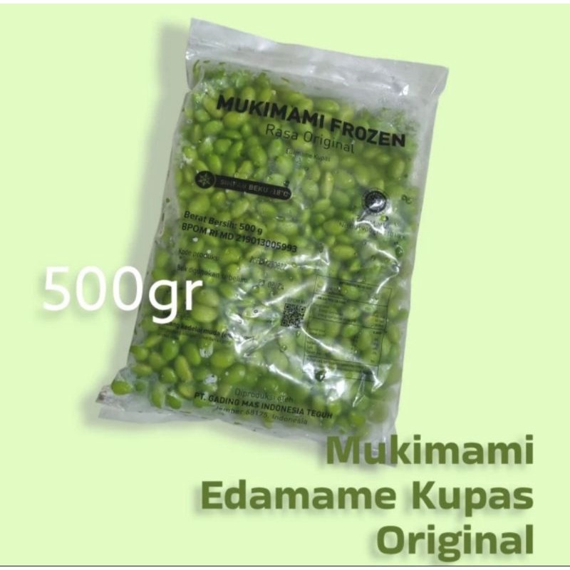 Edamame Kupas Frozen Mukimami Kacang Jepang