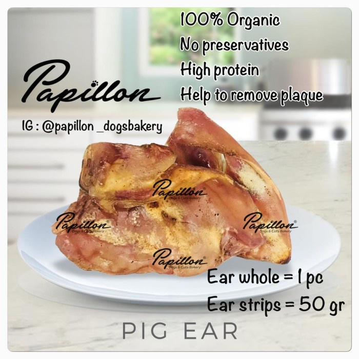 Whole / Slice Pig Ear