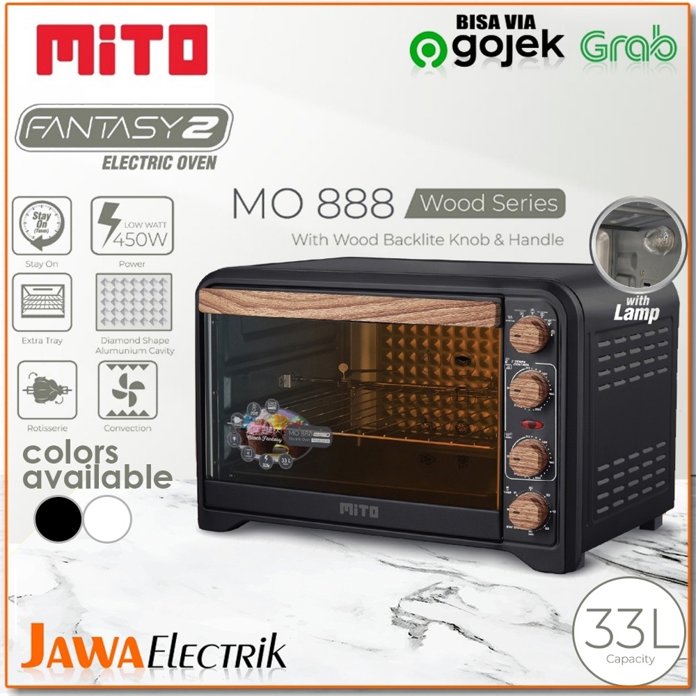 Oven Mito Fantasy MO-888 Oven listrik Kapasitas Besar 33Liter original garansi resmi mito
