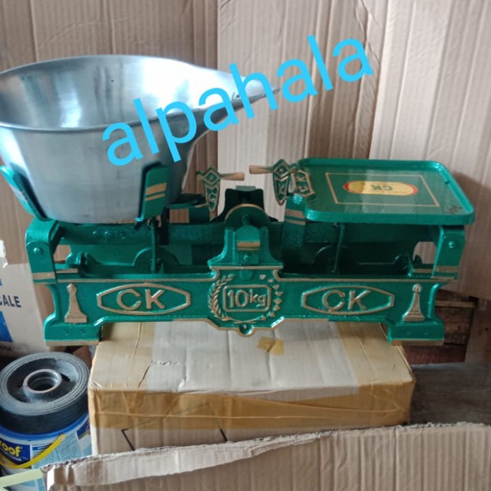 Timbangan bebek/ Timbangan beras/Timbangan kodok 10kg + Timbel CK