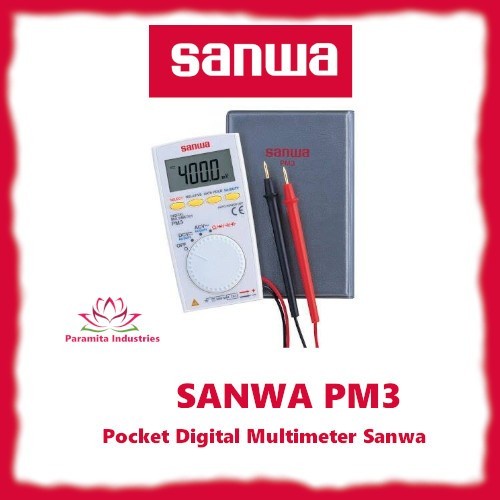 digital multi tester sanwa PM3 original