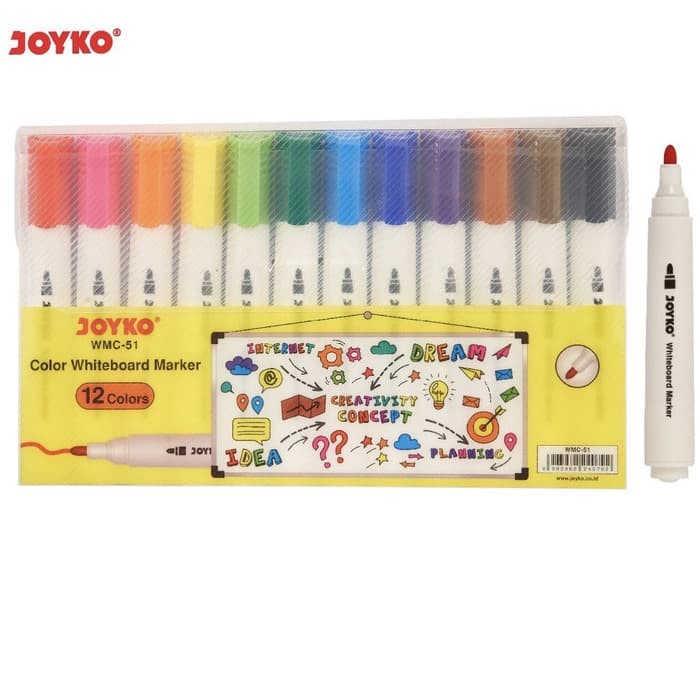 

ATKJaya- Color Whiteboard Marker WMC-51 Joyko