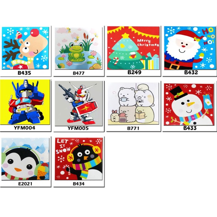 

ATKJaya- METH PAINTING BY NUMBER 20X20 CM CHRISTMAS SUMIKKO GURASHI SNOW FLAKE