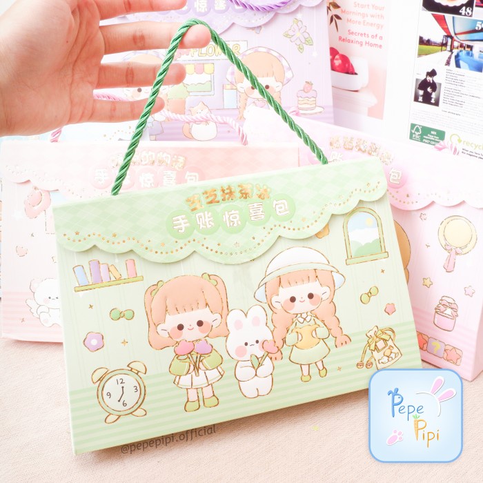 

ATKJaya- Sticker Cut Paket SZ - 65 Tas Kertas Paket sticker SET Sticker Paper