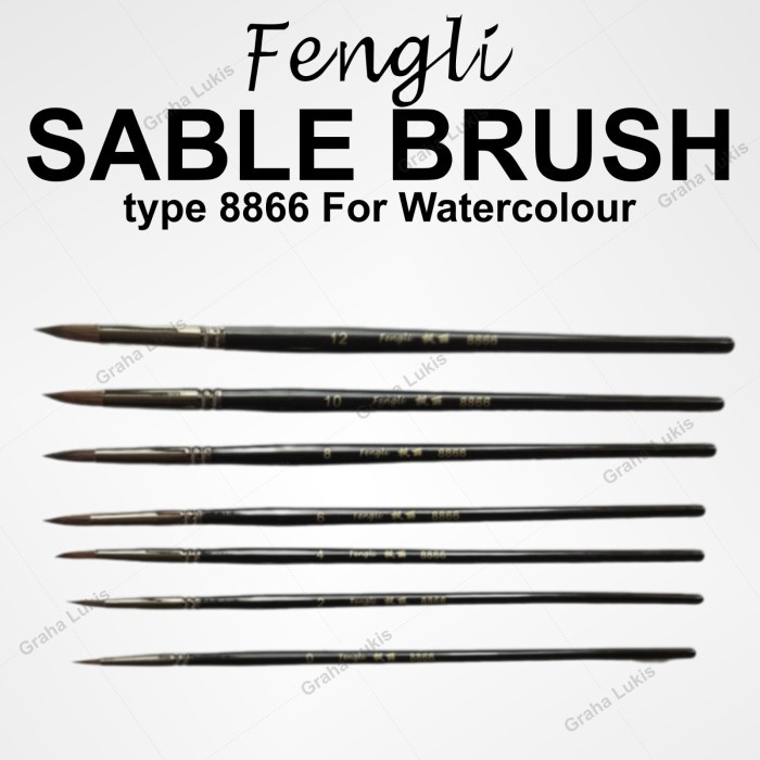 

ATKJaya- Sable Brush Fengli 8866 for watercolor