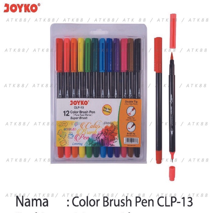 

ATKJaya- Color Brush Pen Joyko CLP-13