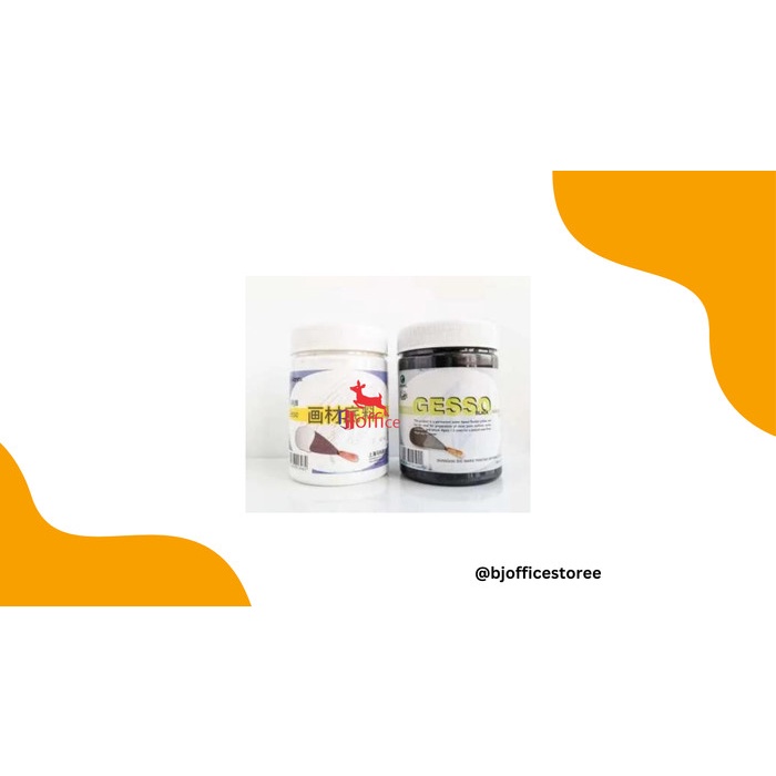 

ATKJaya- MARIES GESSO 500 ML / Dasar Kanvas / Putih / Cat dasar