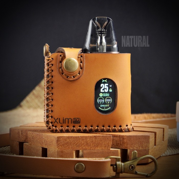 ATKJaya- Sleeve Case OXVA XLIM SQ PRO casing kulit Bonus lanyard