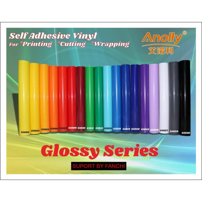 

ATKJaya- Sticker vinyl bahan sticker glossy sticker / bahan skotlet,cutting,pri