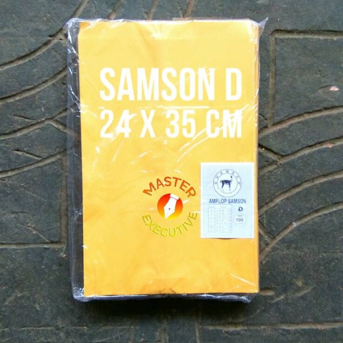 

ATKJaya- Guanaco Amplop D Samson Coklat - 24 x 35 cm - Folio