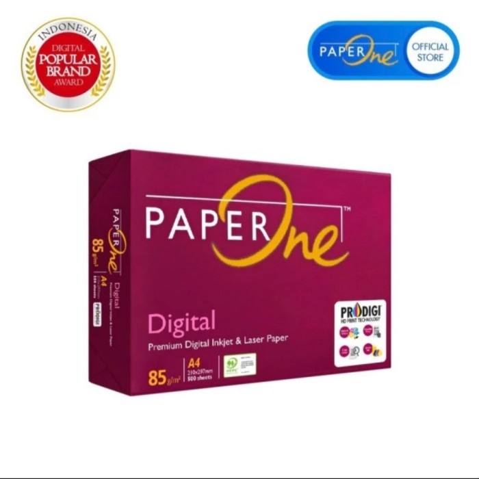 

ATKJaya- Kertas HVS A5 80 Grm Paperone / Paper One Copy Paper