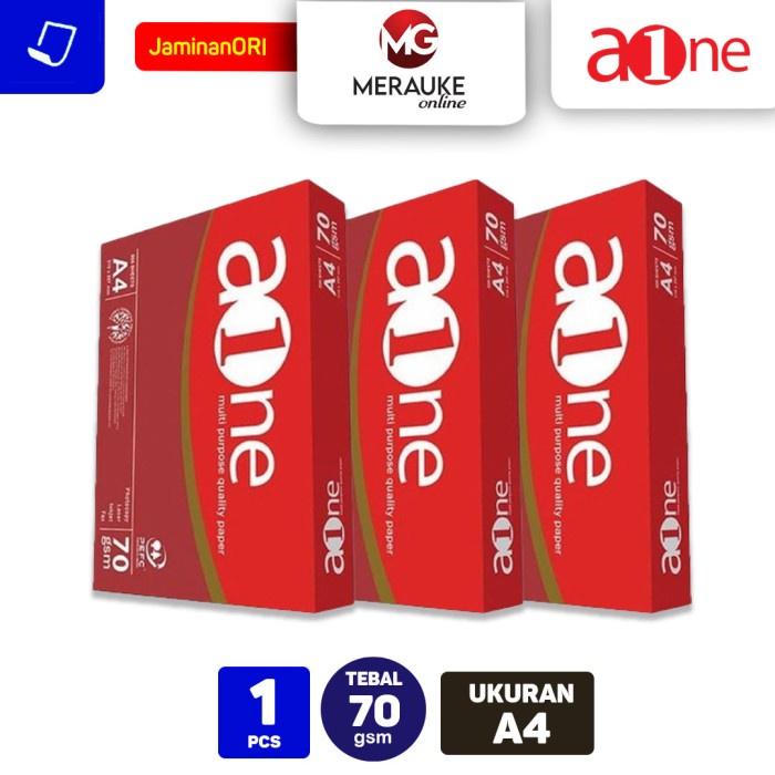 

ATKJaya- Kertas HVS AONE A4 70 GSM