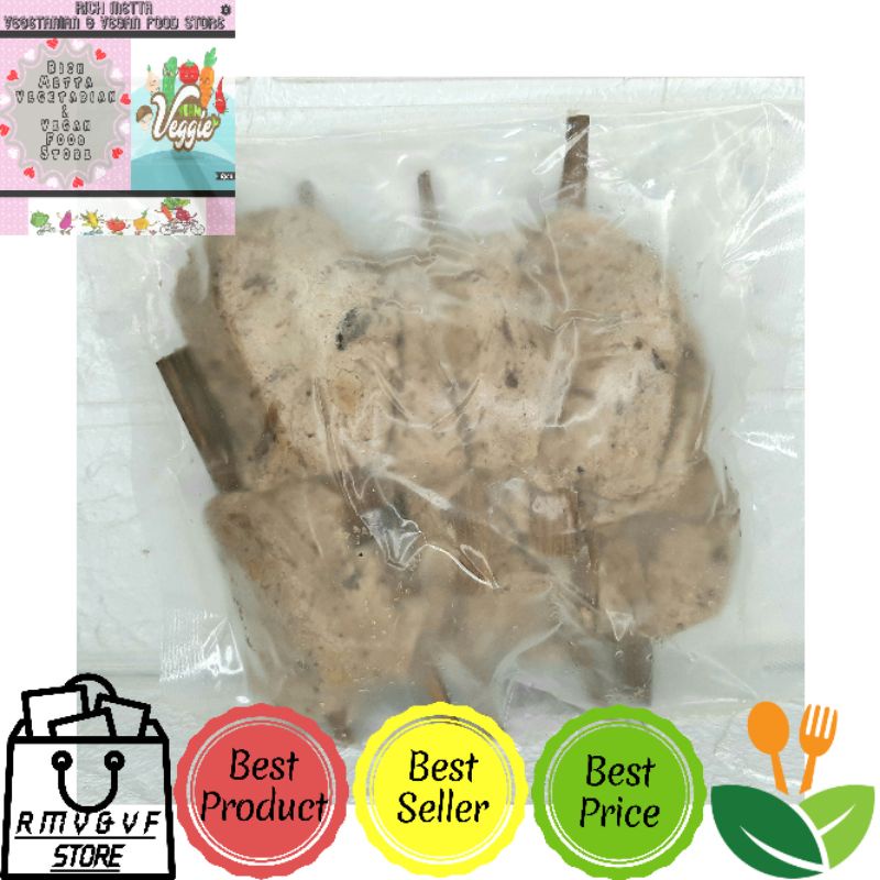 

Veggie Way Iga Vegan 400gr / 10pcs Vegetarian Iga Nabati Frozen Food