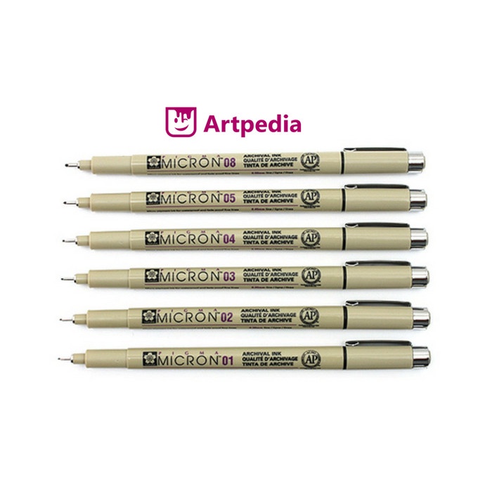 

ATKJaya- SAKURA Pigma Micron Pen / Drawing Pen Merk Mikron