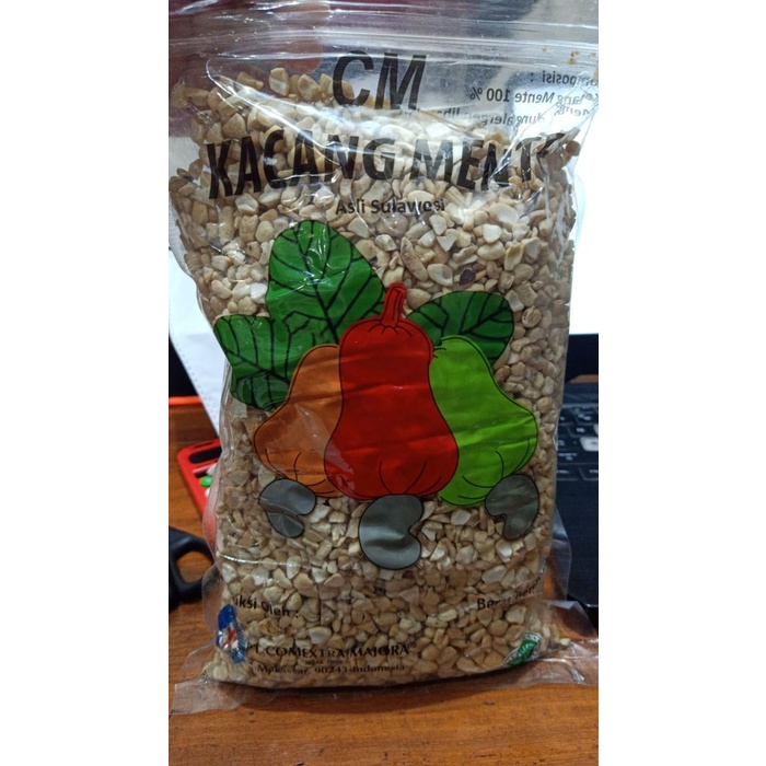 

JH8 Kacang Mente Mentah Pecah 1kg/ Mede Pecah mentah