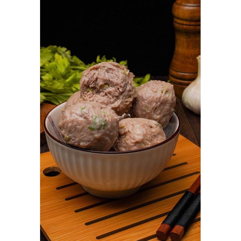 

Bakso Sapi Homemade SUPER PREMIUM 50pcs 700gram / Bakso Halus dan Bakso Urat 100% HALAL