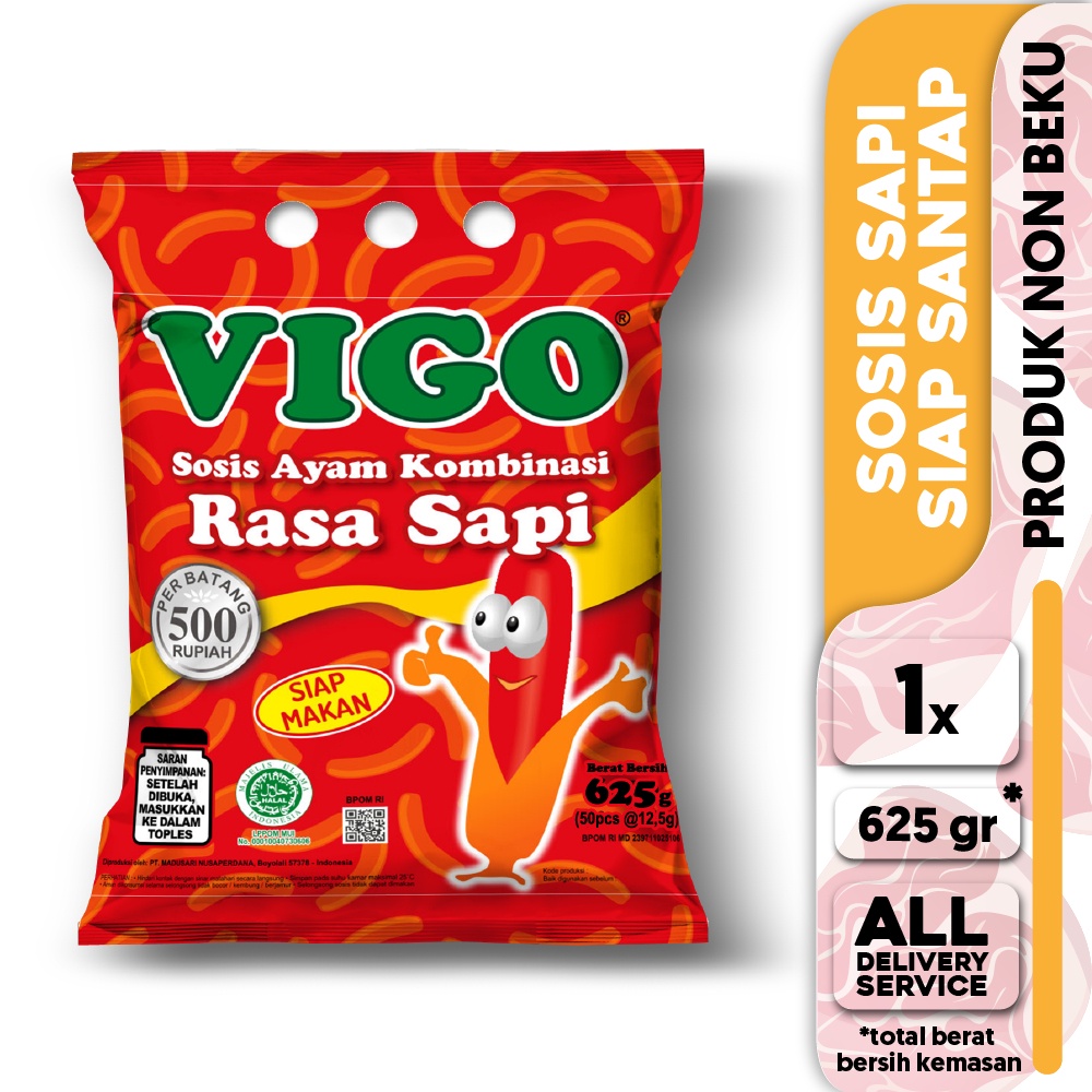 

VIGO Sosis Ayam Kombinasi Rasa Sapi50