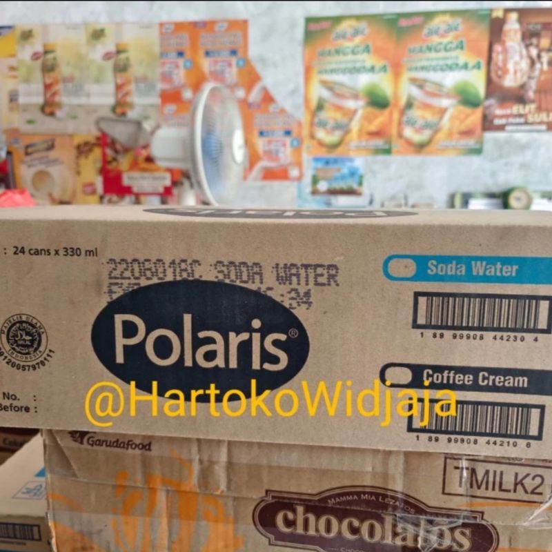 

POLARIS AIR SODA / SODA WATER KALENG 330ML
